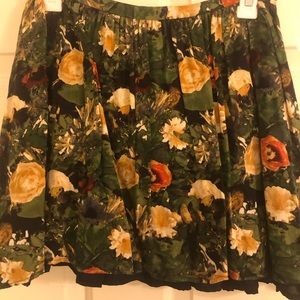 Floral flowy skirt, JACK, artsy